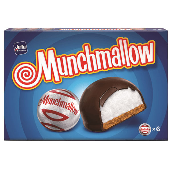 Cookies Munchmallow –  Biscuit –  Choco Glaze – 3.7 oz (105gr)