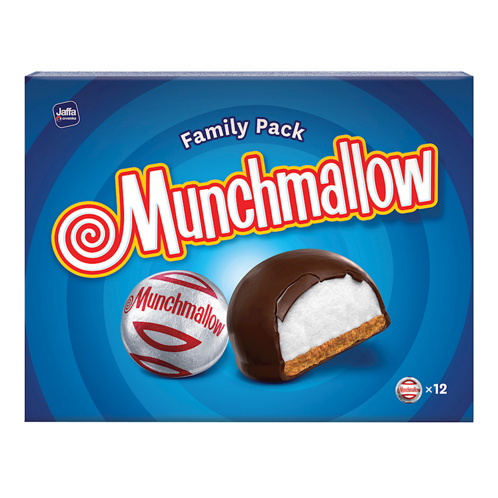 Cookies Munchmallow –  Biscuit –  Choco Glaze – 7.41 oz (210gr)
