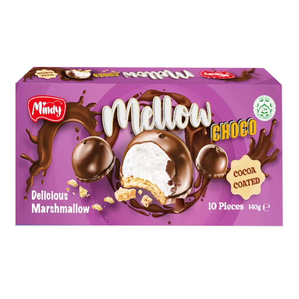 Biscuit Dessert Mellow Choco – Pack – 4.94 oz (140 gr)