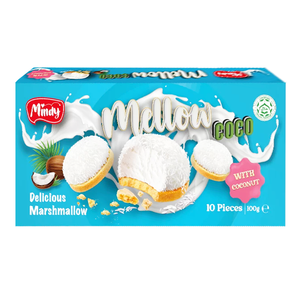 Biscuit Dessert Mellow Coconut – Pack – 3.53 oz (100 gr)