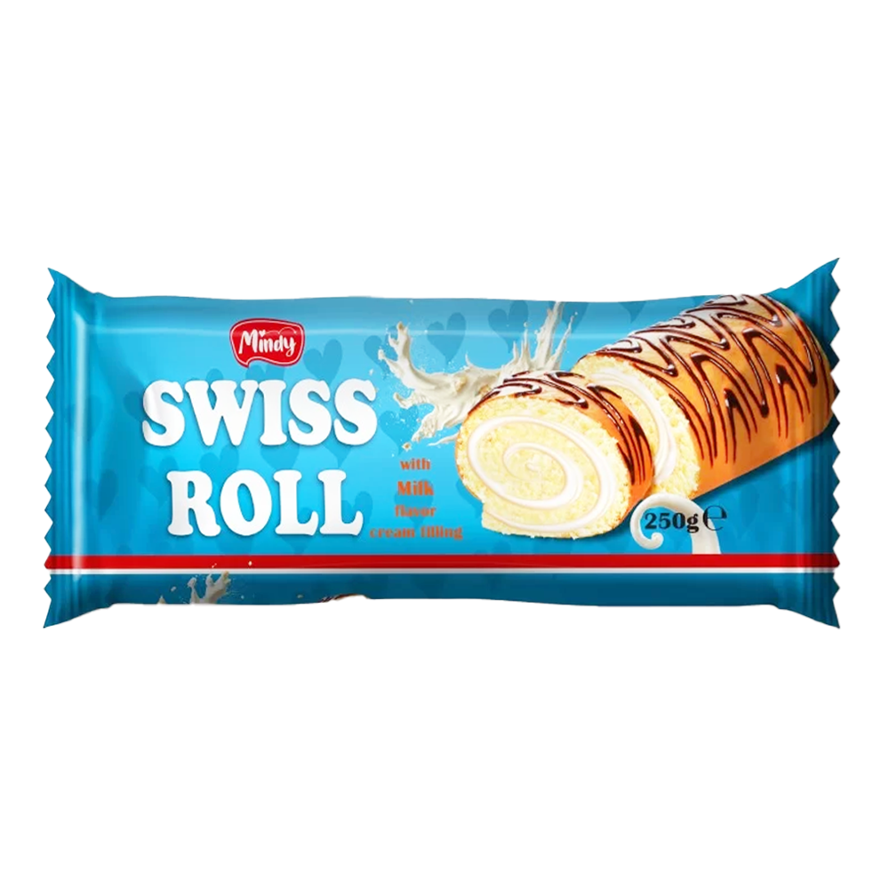 Biscuit Swiss Roll with Vanilla – Pack – 8.82 oz (250 gr)