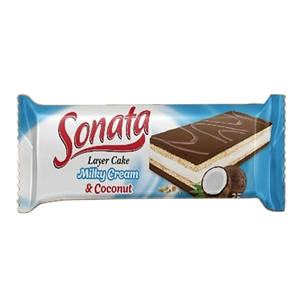 Biscuit Layer Cake with Coconut – Pack – 1.06 oz (30 gr)