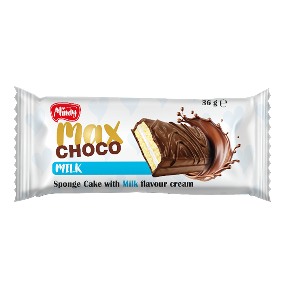 Biscuit Sponge Cake Max Choco with Milk – Pack – 1.27 oz (36 gr)
