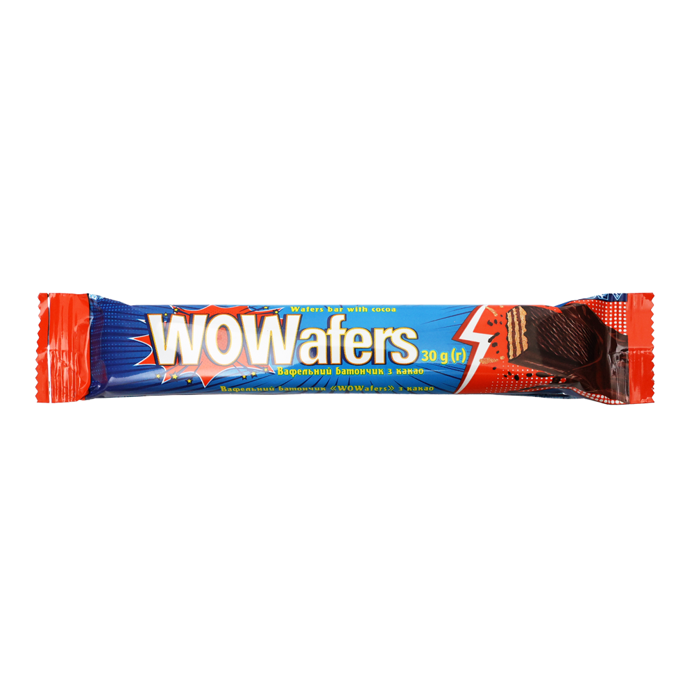 Wafers Bar Wow with Cocoa – Pack – 1.06 oz (30 gr)