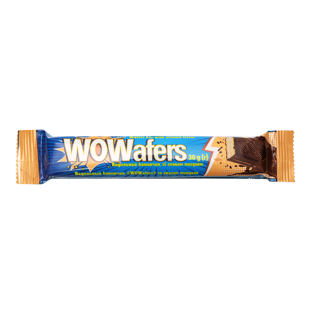 Wafers Bar Wow with Almond – Pack – 1.06 oz (30 gr)