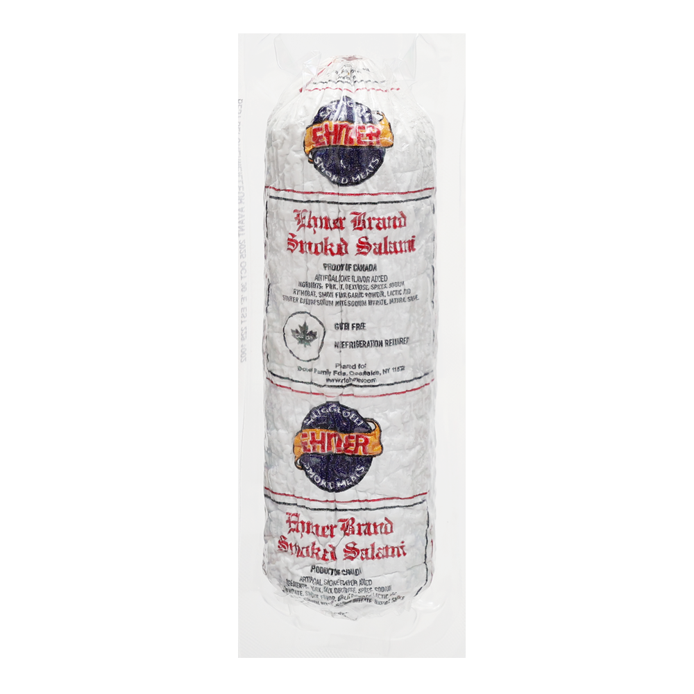 Salami Chubs German Smoked –  Chubs –  Sold by Weight