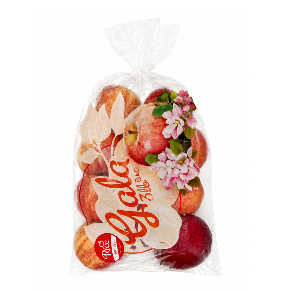 Gala Apples – Bag – 3 lb (1.36 kg)