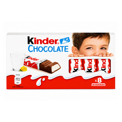 Kinder Chocolate Bar – 3.53 oz (100 gr)
