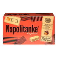 Вафли Napolitanke с фундуком – 11,53 унции (327 г)