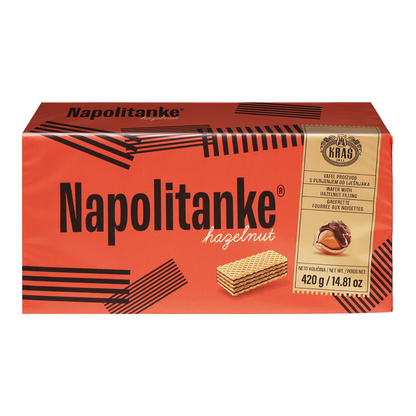Wafers Napolitanke Hazelnut – 14.82 oz (420gr)