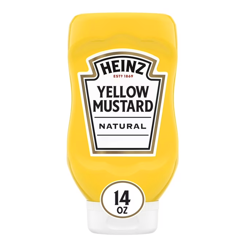 Sauce Mustard Yellow – Bottle – 14 oz (397 gr)