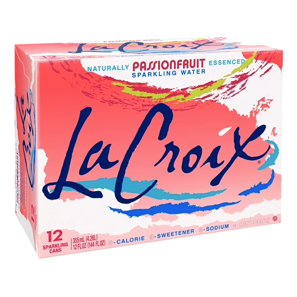 Water Sparkling Passionfruit 12 pk – Can – 12oz (355ml)