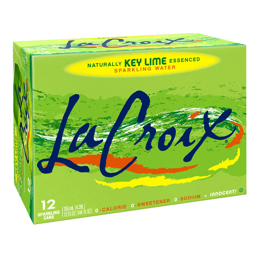 Water Sparkling Key Lime 12 pk – Can – 12oz (355ml)