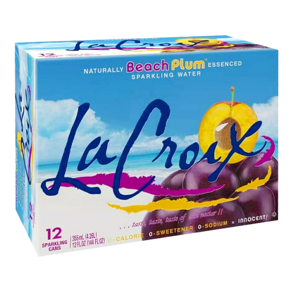 Газированная вода Beach Plum, 12 шт. – Банка – 12 унций (355 мл)