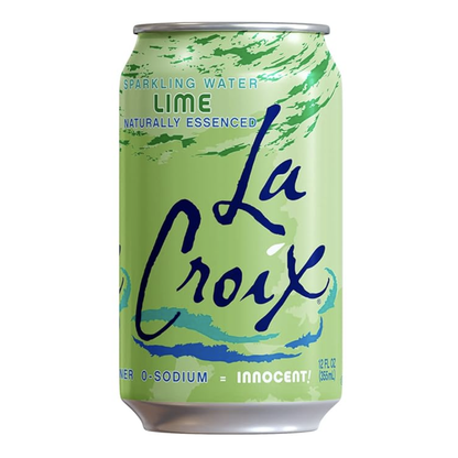 Water Sparkling Lime 12 pk – Can – 12oz (355ml)