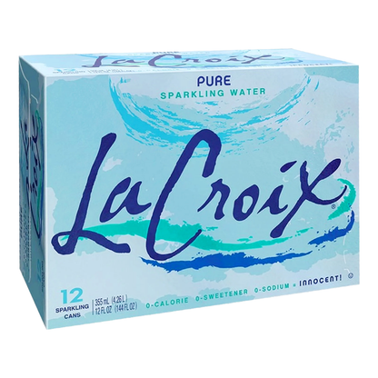 Water Sparkling Pure 12 pk – Can – 12oz (355ml)
