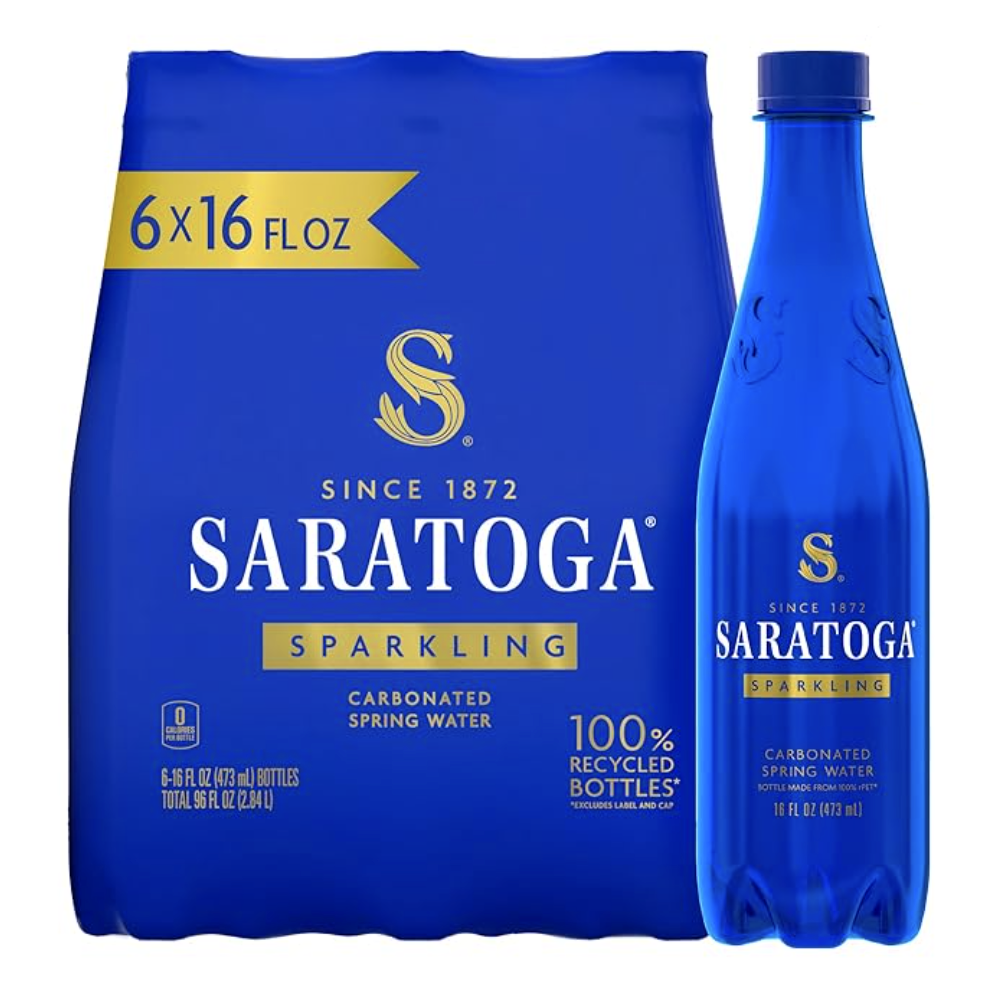 Газированная вода, 6 шт. – Пластик – 16 унций (473 мл)
