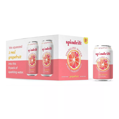 Water Sparkling Grapefruit 8 pk – Can – 12oz (355ml)