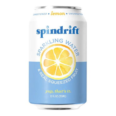 Water Sparkling Lemon 8pk – Can – 12oz (355ml)