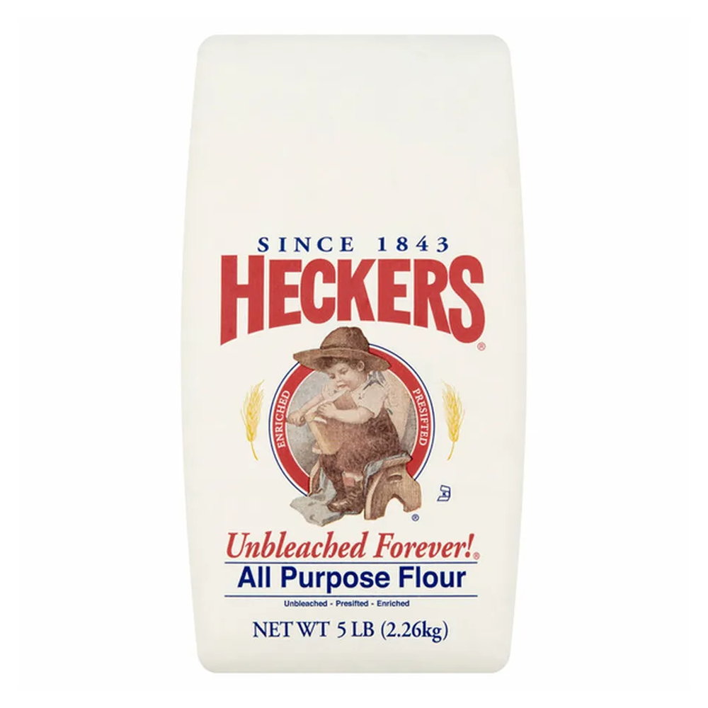 Хекерс Мука неотбеленная – 5 фунтов (2,2 кг)
