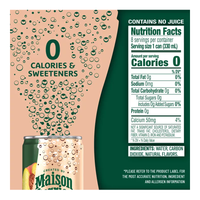 Water Sparkling Peach 8 pk – Can – 11.15oz (315ml)