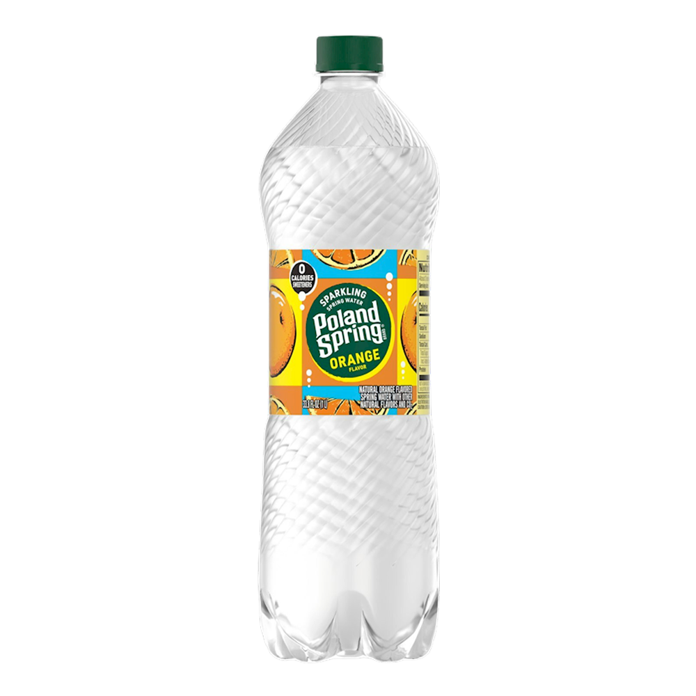 Water Sparkling Orange – 33.8oz (1lt)