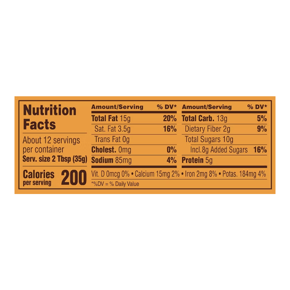 Butter Peanut Chocolate – 15oz (426gr)