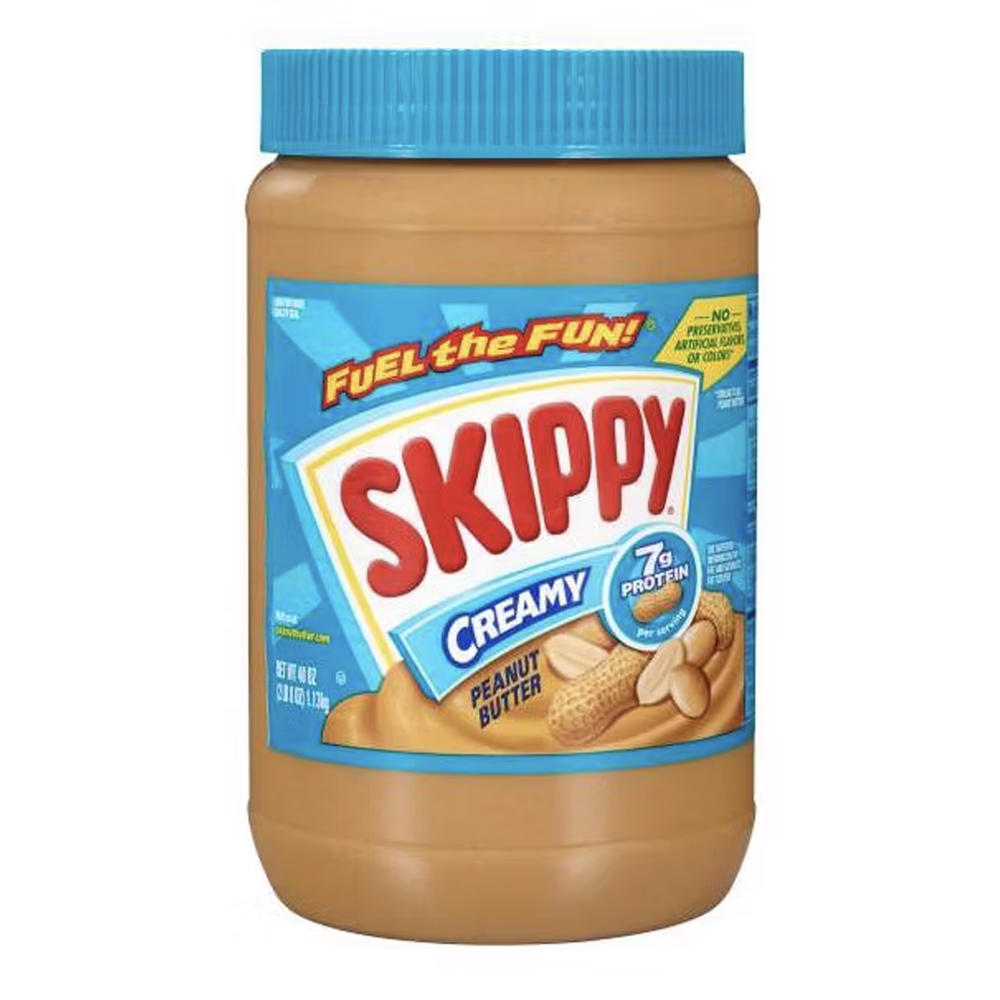 Арахисовое масло со сливочным вкусом – 40 унций (1134 г)