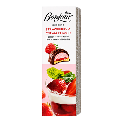 Dessert Bonjour Strawberry Cream – 4.09 oz (116 gr)