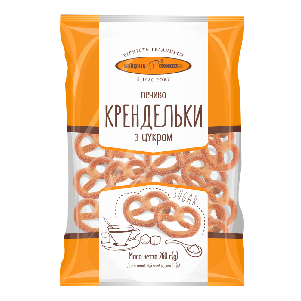 Cookies Krendel with Sugar – 9.17 oz (260gr)