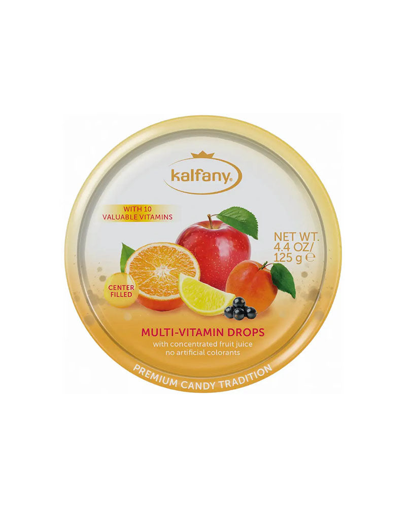 Kalfany – Candy (Tin) Hard-Caramel Multi Vitamin 150gr