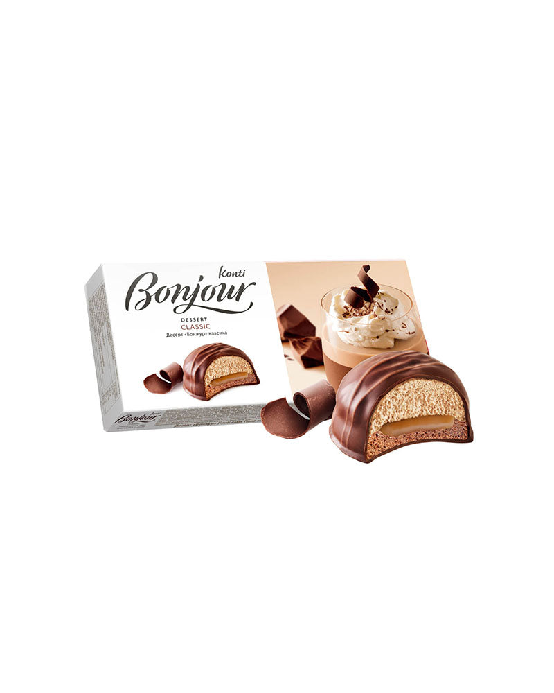 Konti - Dessert Bonjour Classic W/Cappuccino 232gr