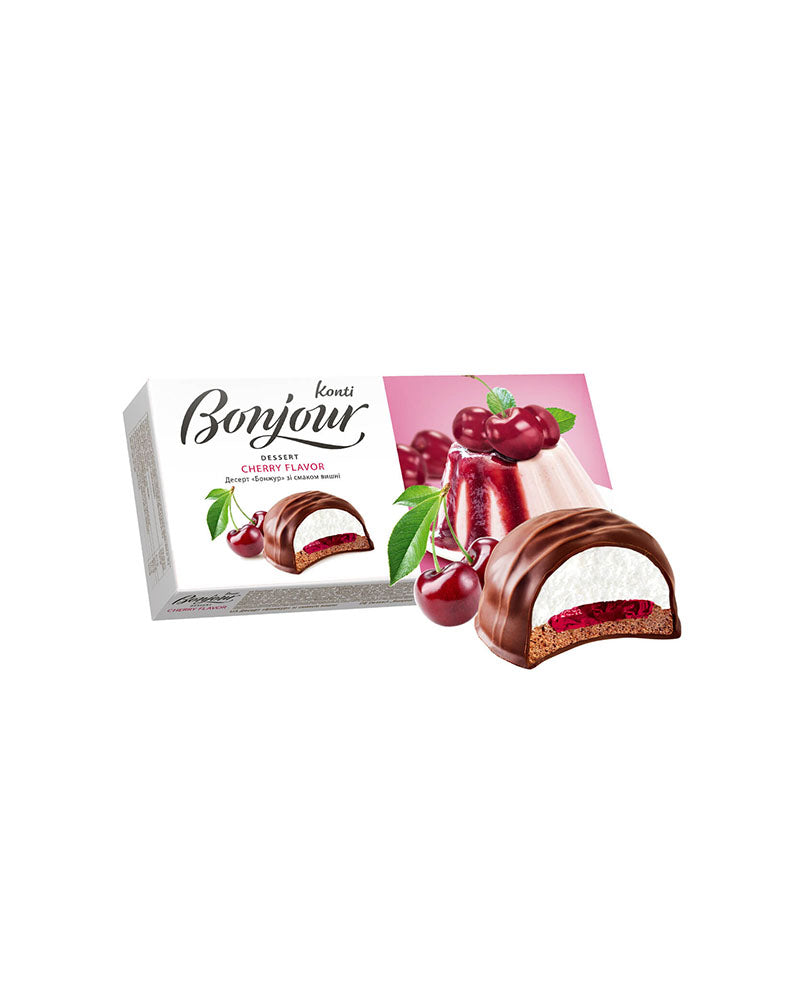 Konti - Dessert Bonjour W/Cherry 232gr