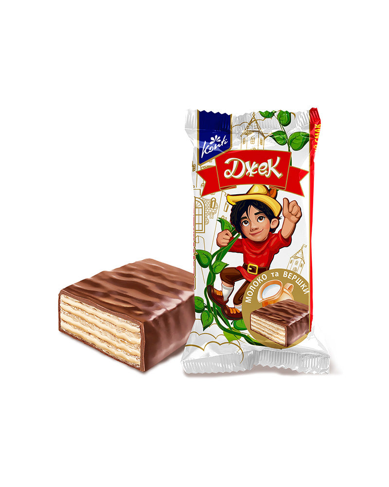 Konti – Candy Choco Wafers Dzhek With Milk 2.2lb