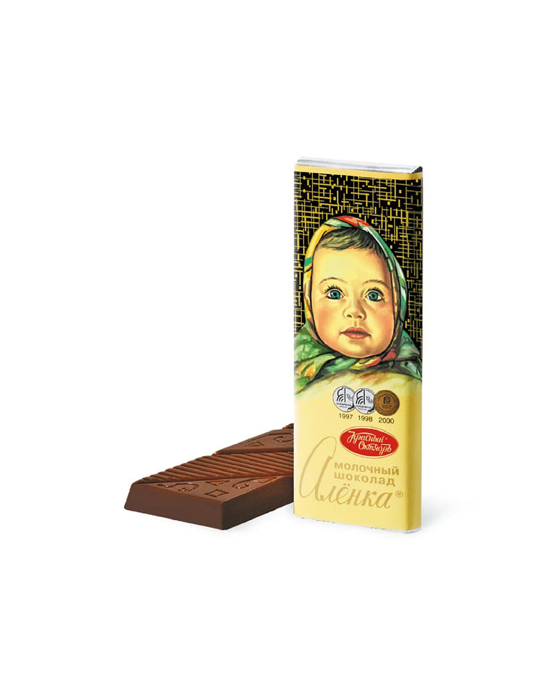 Krasniy Oktyabr - Chocolate Bar Alenka-Milk 50gr