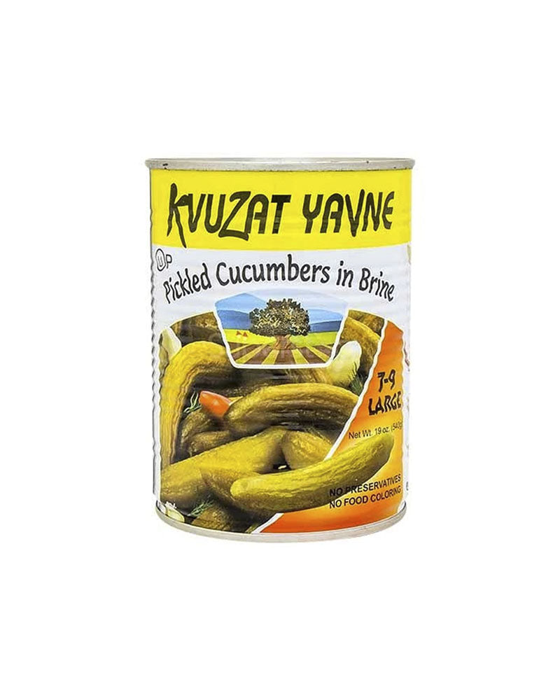 Kvuzat Yavne - Brine Israel Cucumbers (30-36) 3kg