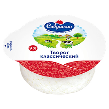 Farmer Cheese KHutorok 9% – 10.58 oz (300gr)