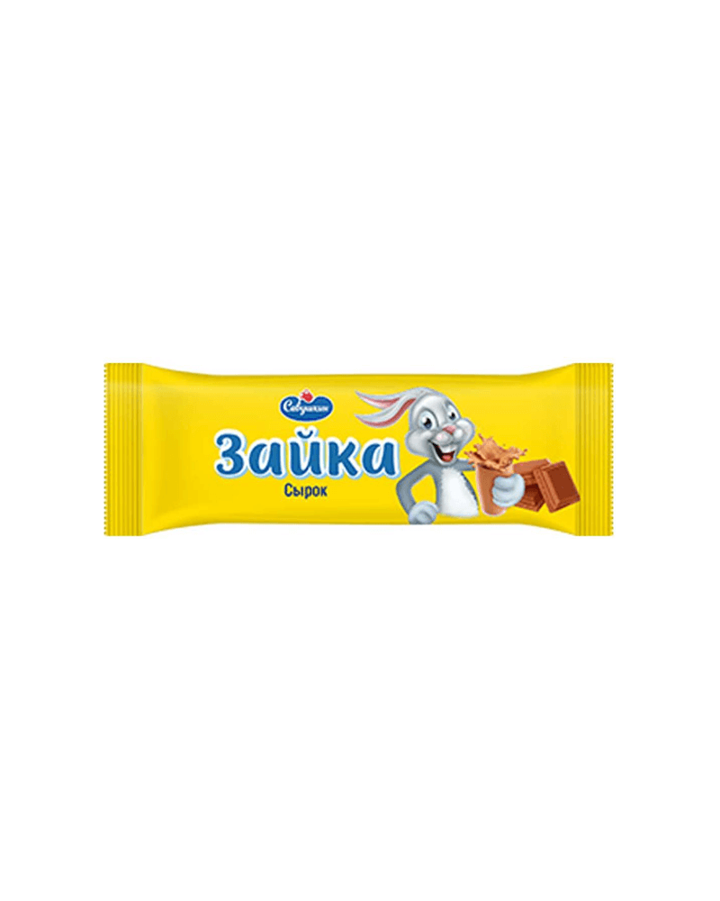 Savushkin - Glazed Cheesebar Zaika With Choco 40gr