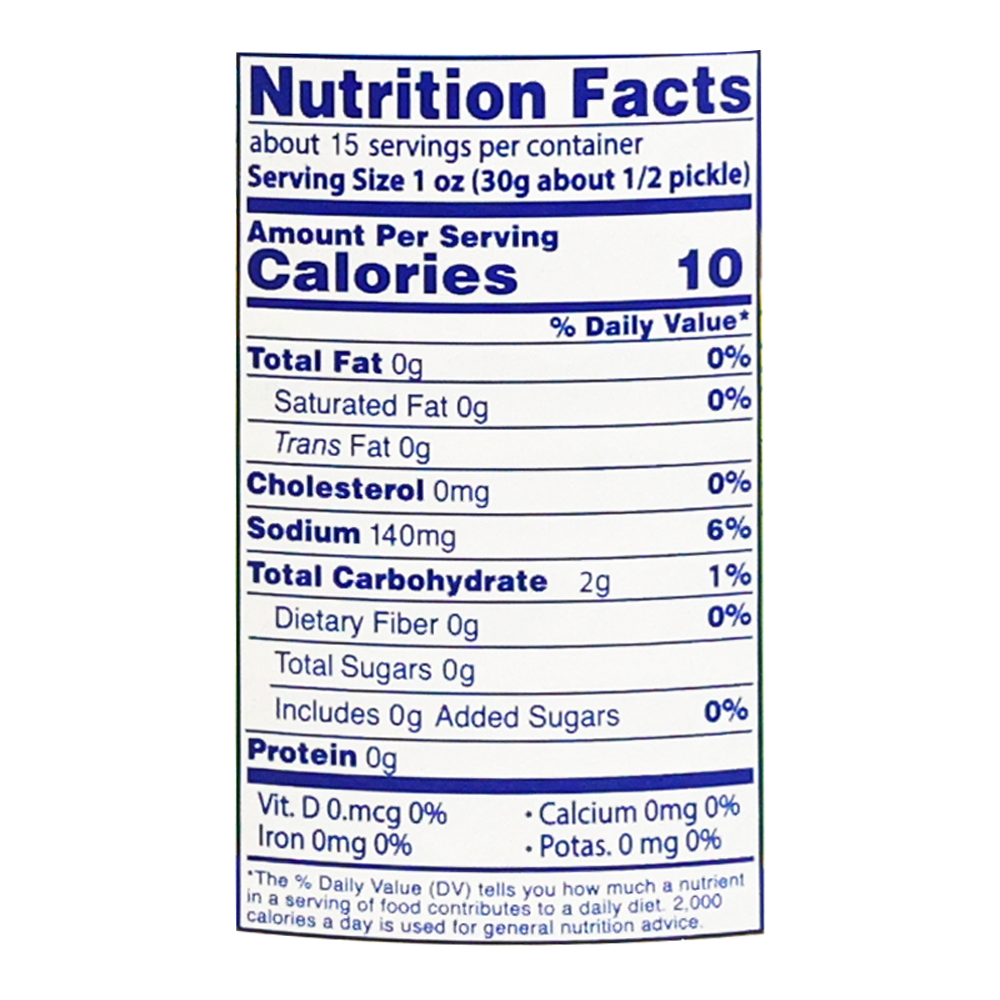 Маринованные польские соленые огурцы с укропом, кошерные – 31,75 унции (900 г)