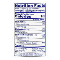 Маринованные польские соленые огурцы с укропом, кошерные – 31,75 унции (900 г)