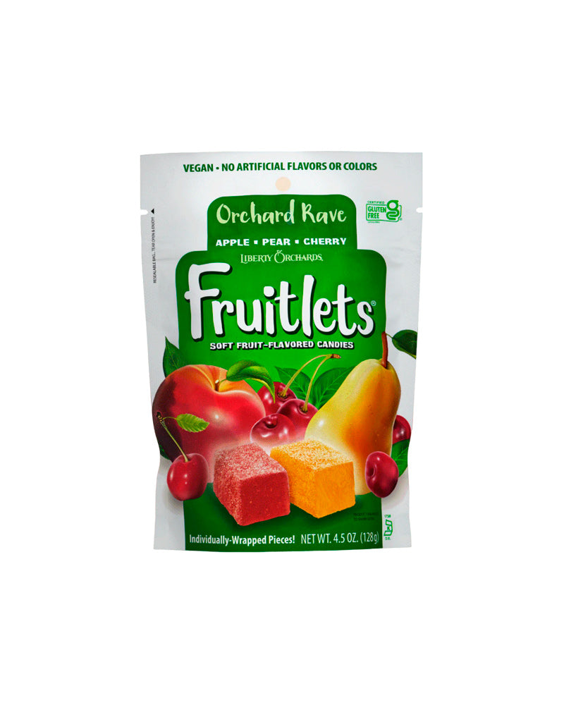 Liberty Orchards - Candy (Pack) Fruitlets-Orchard Rave 128gr