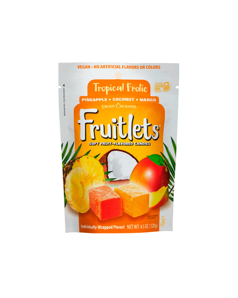 Liberty Orchards - Candy (Pack) Fruitlets-Tropical Frolic 128gr