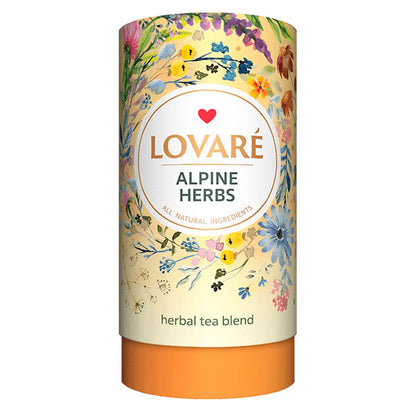 Tea Herbal Alpine Herbs –  Loose –  Tube – 2.82 oz (80gr)