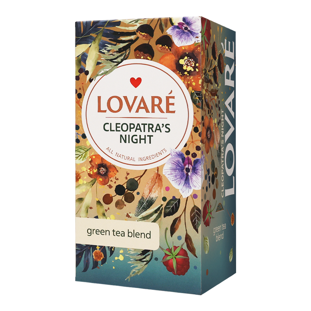 Tea Green Cleopatra Night –  24 Tea Bags