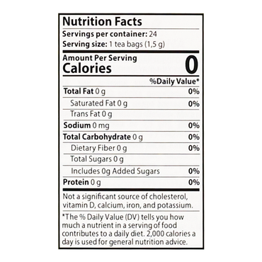 Tea Green and Herbal Citrus Melissa –  24 Tea Bags