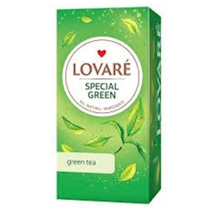Tea Green Special –  24 Tea Bags – 2.2 oz (62 gr)