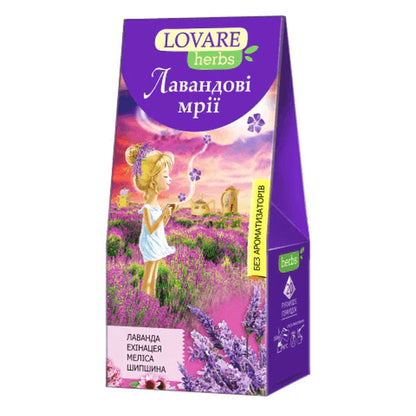 Tea Herbal Lavender Dreams –  20 Tea Bags – 1.9 oz (54 gr)