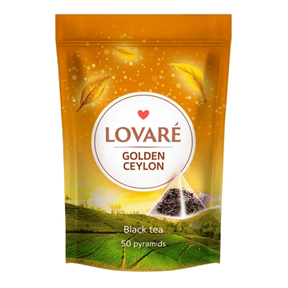 Tea Black Golden Ceylon – 3D –  50 Tea Bags
