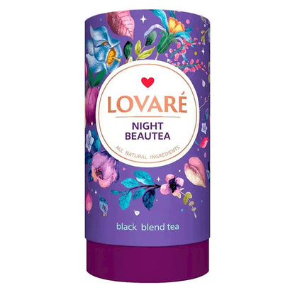 Tea Loose Black Night Beautea –  Tube – 2.82 oz (80gr)