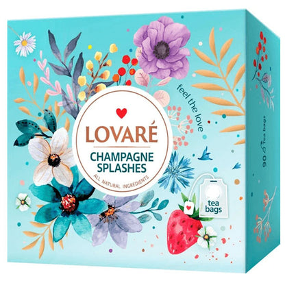 Tea Collection Flavor –  Splash of Champagne –  32 Tea Bags – 2.8 oz (79 gr)